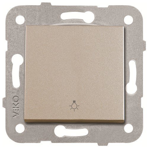 Viko Novella Saten Light Anahtarı (Çerçevesiz) 92605103