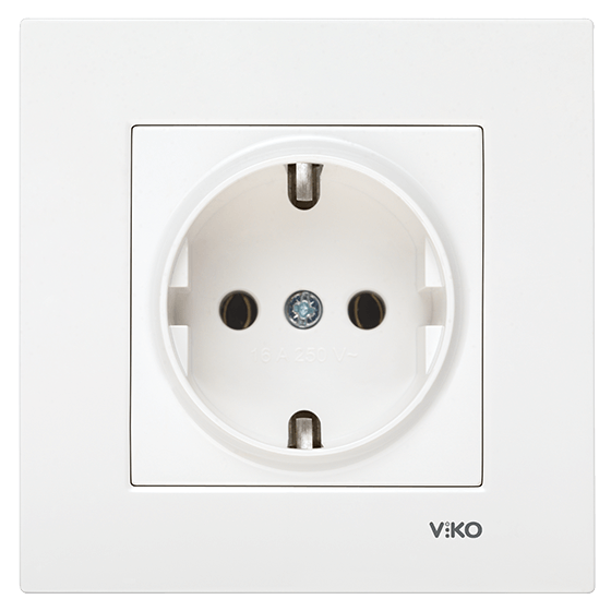 Viko Karre Topraklı Priz (Çerçevesiz) 90967008