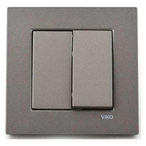 Viko Novella Antrasit Komütatör (Çerçevesiz) 92605302
