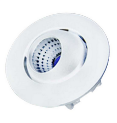 ACK AH06-00360 3W Mavi Sıva Altı LED Spot Armatür Beyaz
