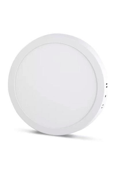 Noas 18W Sıva Üstü Yuvarlak Led Panel (Beyaz) 6500K