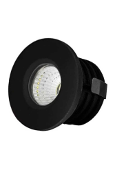 ACK AH06-00151 3 W Siyah Kasa LED Spot Armatür Yeşil