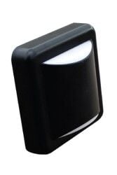 ACK AH07-05101 4W Siyah Kasa Ip44 Led Duvar Apliği Günışığı (3000K)