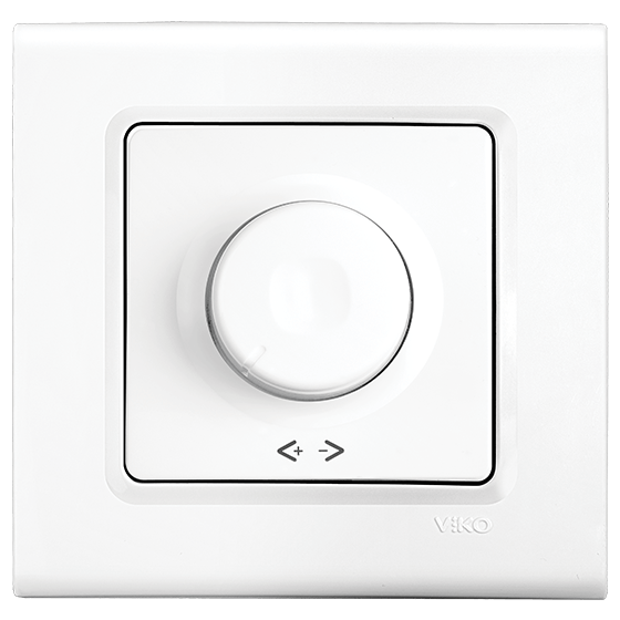 Viko Linnera Rotatif Dimmer R 40-600W (Çerçevesiz) 90440047