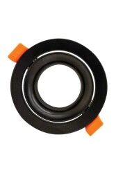 ACK AH03-04081 80mm Terra Alüminyum Siyah Spot Kasası