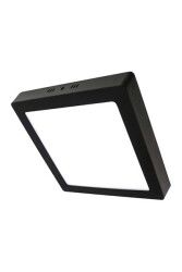 ACK AP04-03311 32W Sıva Üstü Siyah Kasa Kare Led Panel Ilık Beyaz (4000K)