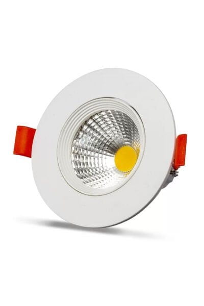 Noas 5W Cob Led Spot Toros Beyaz Kasa (Beyaz) 6500K