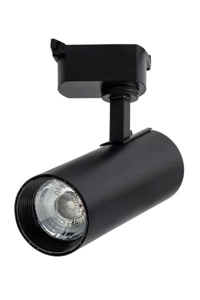 Noas 20W Metz Siyah Kasa Ray Spot (Beyaz) 6500K