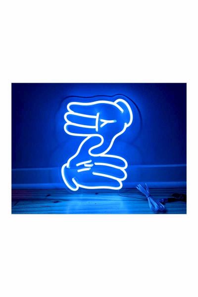 Noas 220V Neon Led (8x16mm) Mavi